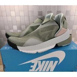 Nike Go FlyEase mens 6 womens 7.5 Light Army Green Summit White CW5883-300